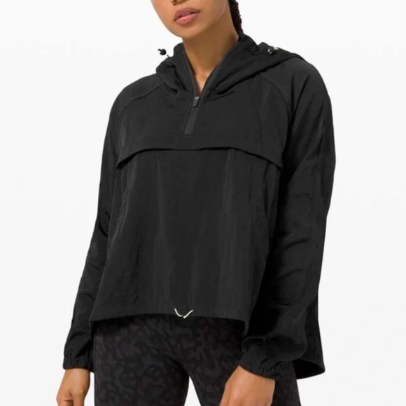 lululemon athletica Jackets & Blazers - LULULEMON Seek Vista Light hooded jacket black